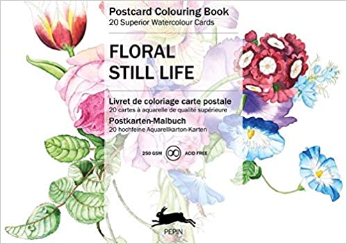 Pepin - Floral Still Life, 20 - 4.5 x 6 inch postc - 96044 (4441986924631)