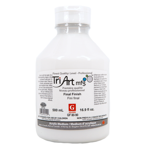 Tri-Art Mediums - Final Finish Gloss - Art Noise