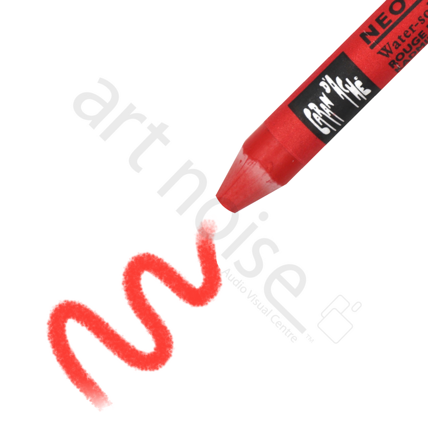 Caran d'Ache - Classic Neocolor II Water Soluble Wax Crayon - Reds, Orange and Yellows - Art Noise