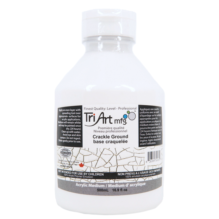 Tri-Art Mediums - Crackle Ground - Art Noise