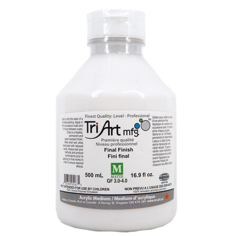 Tri-Art Mediums - Final Finish Matte - Art Noise Tri-Art Mediums - Final Finish Matte Tri-Art Acrylic Mediums Acrylic Mediums art-noise.myshopify.com tri-art-mediums-final-finish-matte