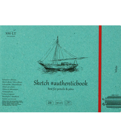 SM-LT - Authenticbook Stitched Sketch Album - Art Noise SM-LT - Authenticbook Stitched Sketch Album SM-LT Paper Pads art-noise.myshopify.com sm-lt-authenticbook-stitched-sketch-album