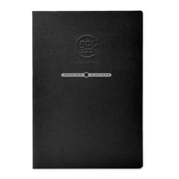 Clairefontaine - Crok&#39;Book Black Paper Pad