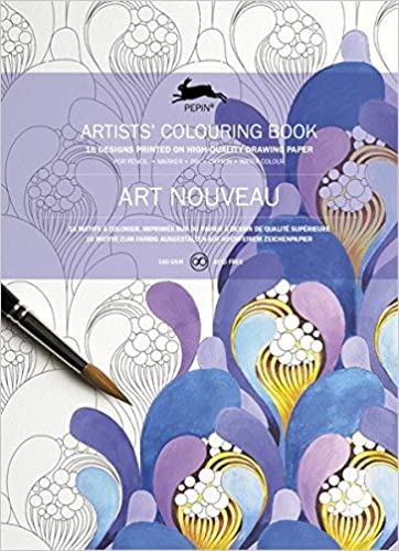 Pepin - Art Nouveau - 16 designs/pages per book - 98000 (4441986629719)