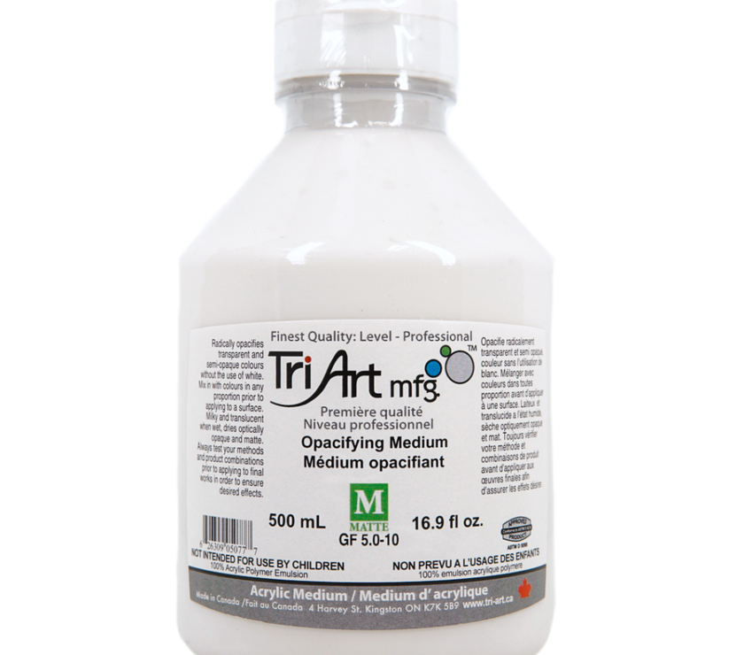 Tri-Art Mediums - Opacifying Medium - Art Noise