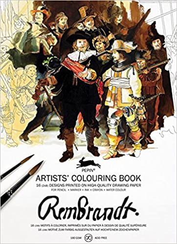 Pepin - Rembrandt - 16 designs/pages per book - 98130 (4441987219543)