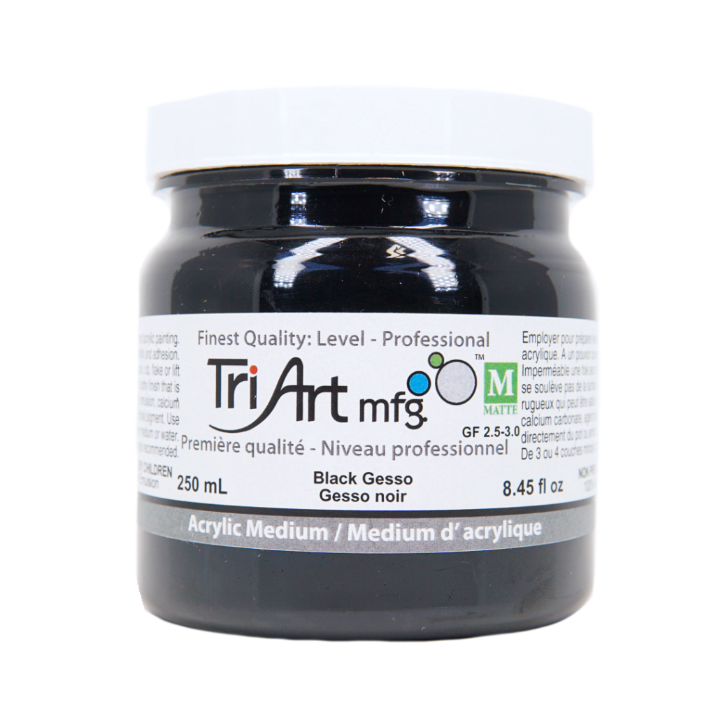 Tri-Art Mediums - Black Gesso - Art Noise