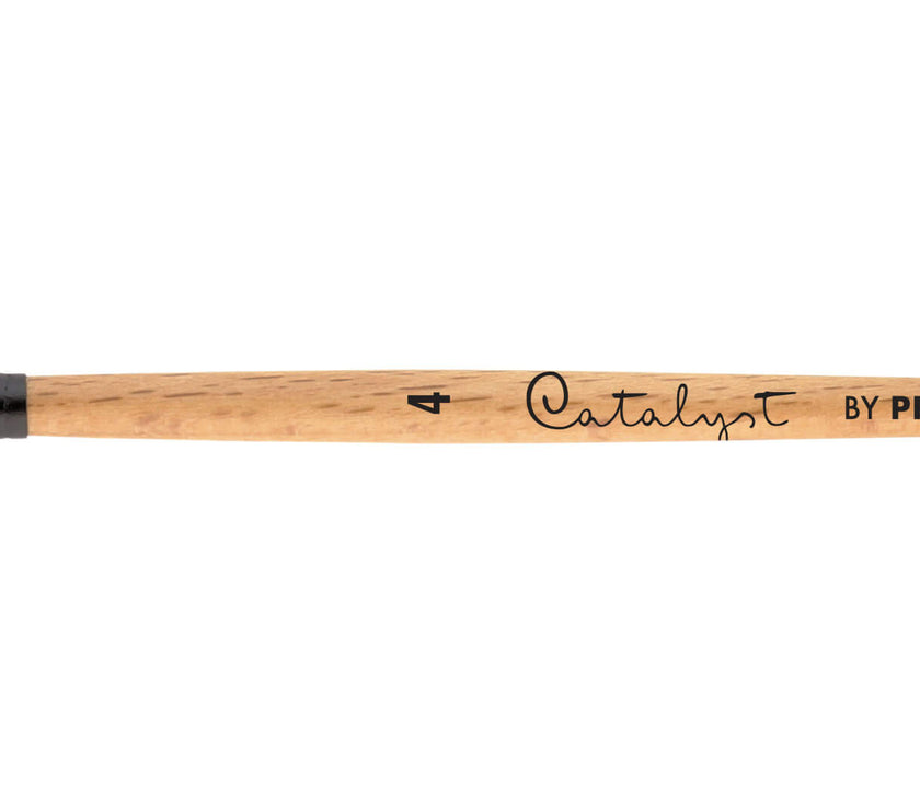 Princeton - Catalyst Polytip Best Flagged Synthetic Bristle - Short Handle - Fan - Art Noise