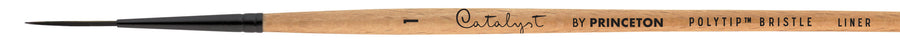 Princeton - Catalyst Polytip Best Flagged Synthetic Bristle - Short Handle - Liner - Art Noise