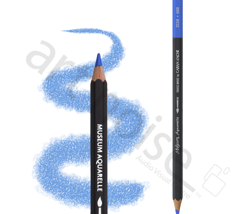 Caran d'Ache - Museum Watercolour Pencil - Blues & Greens - Art Noise