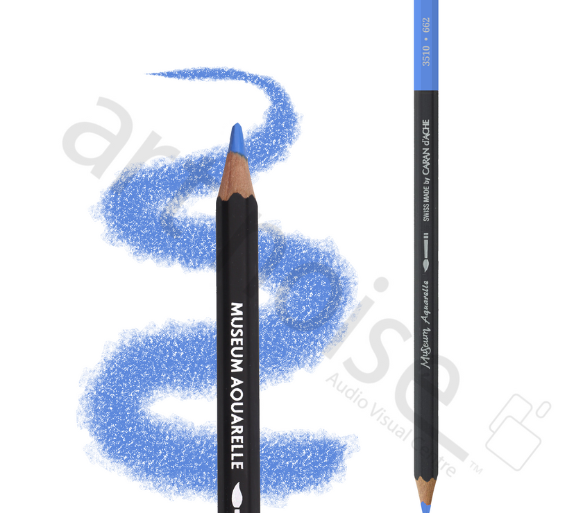 Caran d'Ache - Museum Watercolour Pencil - Blues & Greens - Art Noise