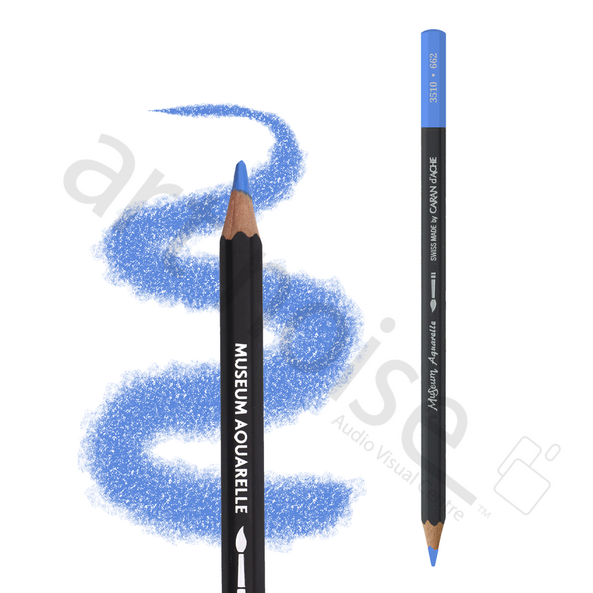 Caran d'Ache - Museum Watercolour Pencil - Blues & Greens - Art Noise