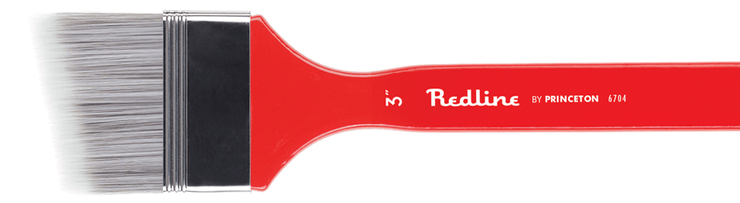 Princeton - Redline Long Handled Mottler - Angular - Art Noise