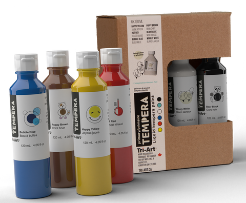 Primary Liquid Tempera - Sets - Art Noise Primary Liquid Tempera - Sets Tri-Art Mfg. product_type art-noise.myshopify.com primary-liquid-tempera-sets