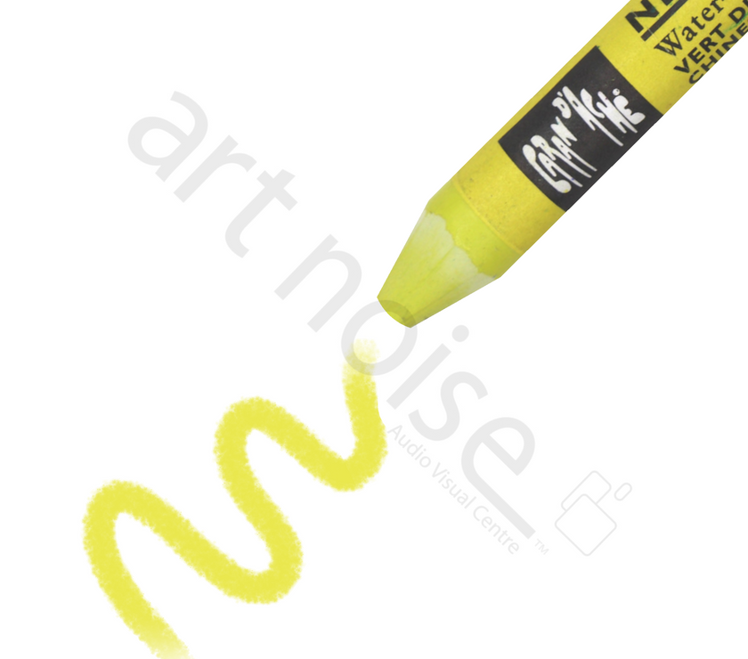 Caran d'Ache - Classic Neocolor II Water Soluble Wax Crayon - Blues and Greens - Art Noise