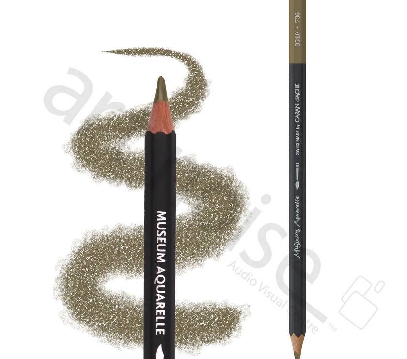 Caran d'Ache - Museum Watercolour Pencil - Browns and Ochres - Art Noise