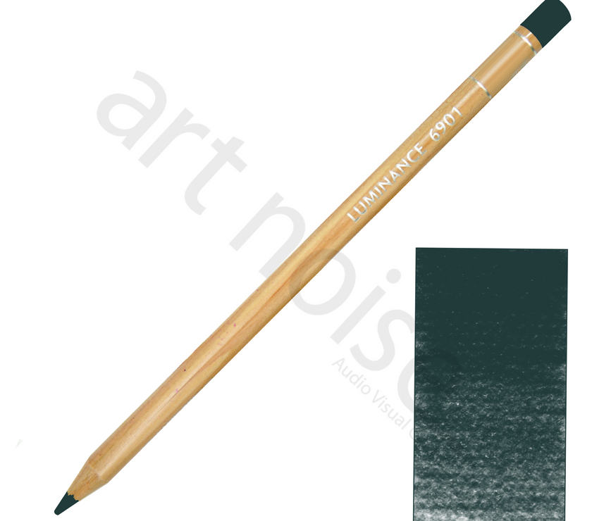 Caran d'Ache - Luminance Coloured Pencil - Greens and Blues - Art Noise