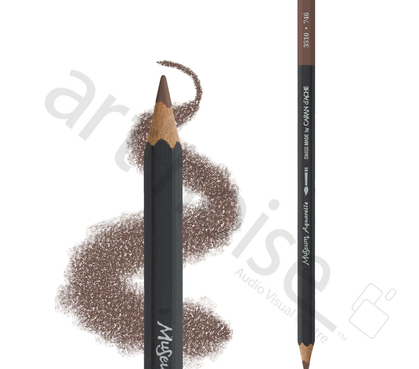 Caran d'Ache - Museum Watercolour Pencil - Browns and Ochres - Art Noise