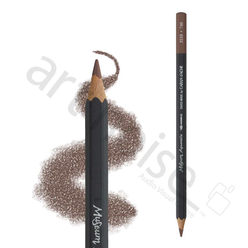 Caran d'Ache - Museum Watercolour Pencil - Browns and Ochres - Art Noise