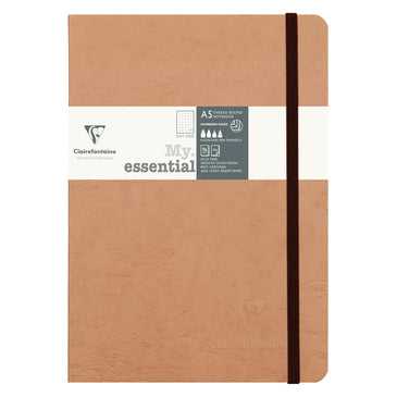 Clairefontaine - Age-Bag - "My Essential" Dot Bound Notebook - A5 / 5¾x8¼" - Art Noise