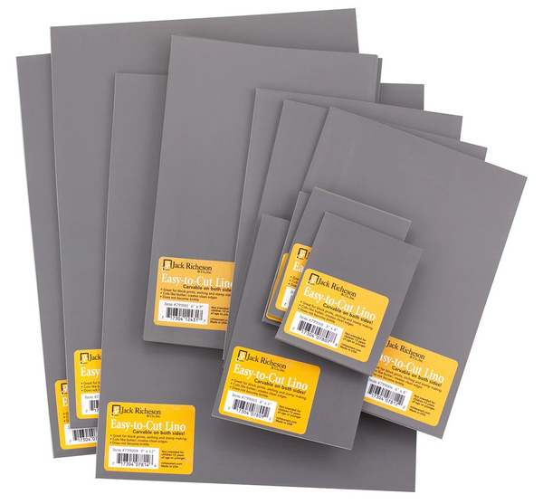 Jack Richeson - Unmounted Easy to Cut Linoleum - Multiple Sizes