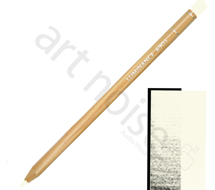 Caran d'Ache - Luminance Coloured Pencil - Black, White and Greys - Art Noise