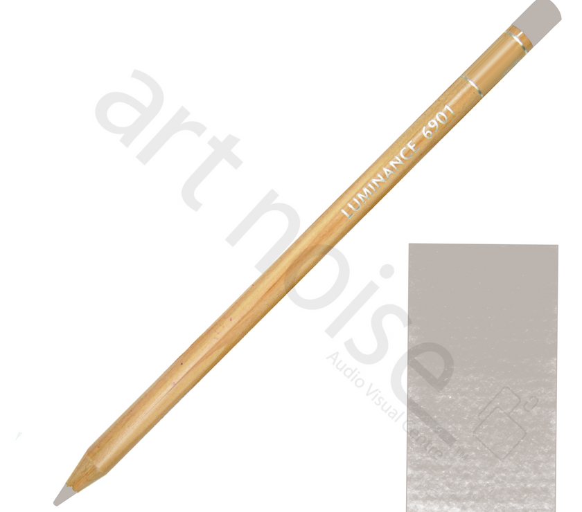 Caran d'Ache - Luminance Coloured Pencil - Black, White and Greys - Art Noise