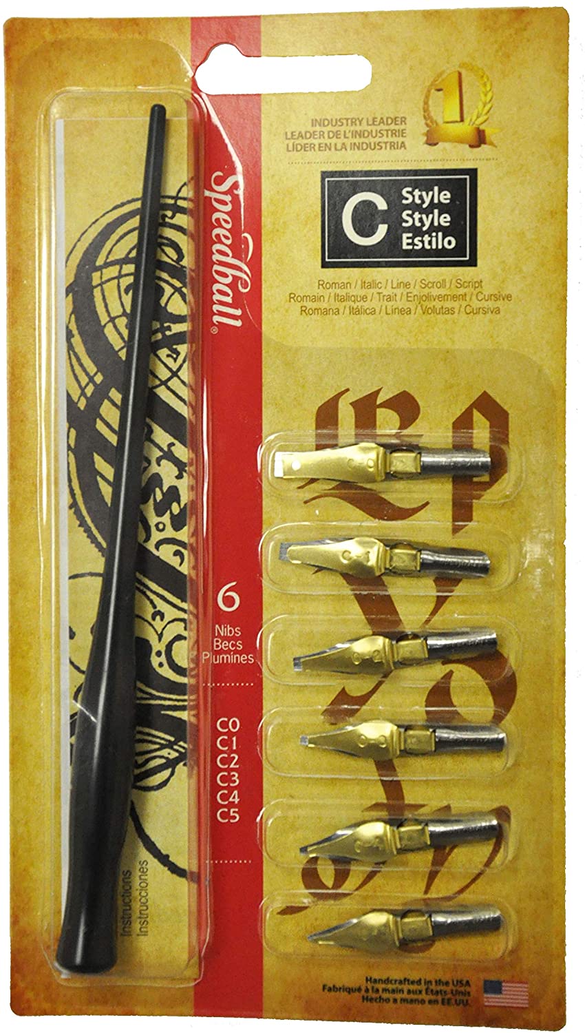 Speedball - Dip Pen Nib and Pen Holder Set - Art Noise