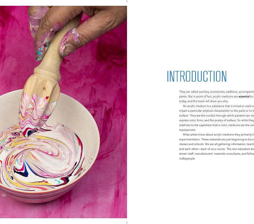 Acrylic Painting Mediums and Methods by Rheni Tauchid - Art Noise
