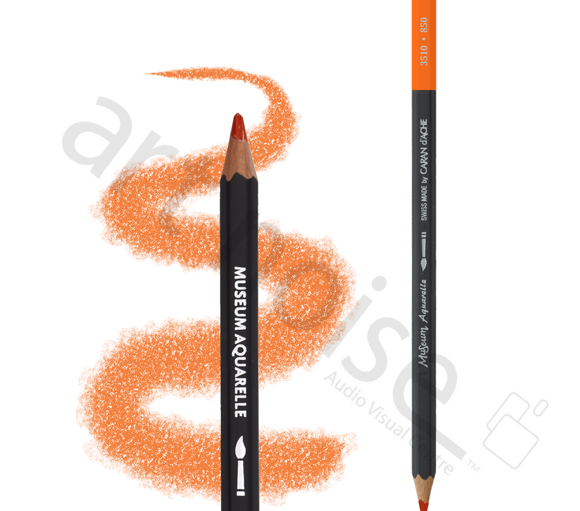 Caran d'Ache - Museum Watercolour Pencil - Reds, Oranges and Yellows - Art Noise