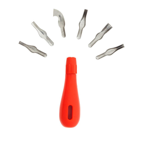 Jack Richeson - Plastic Lino Cutter Set - Art Noise Jack Richeson - Plastic Lino Cutter Set Jack Richeson Printmaking art-noise.myshopify.com jack-richeson-plastic-lino-cutter-set