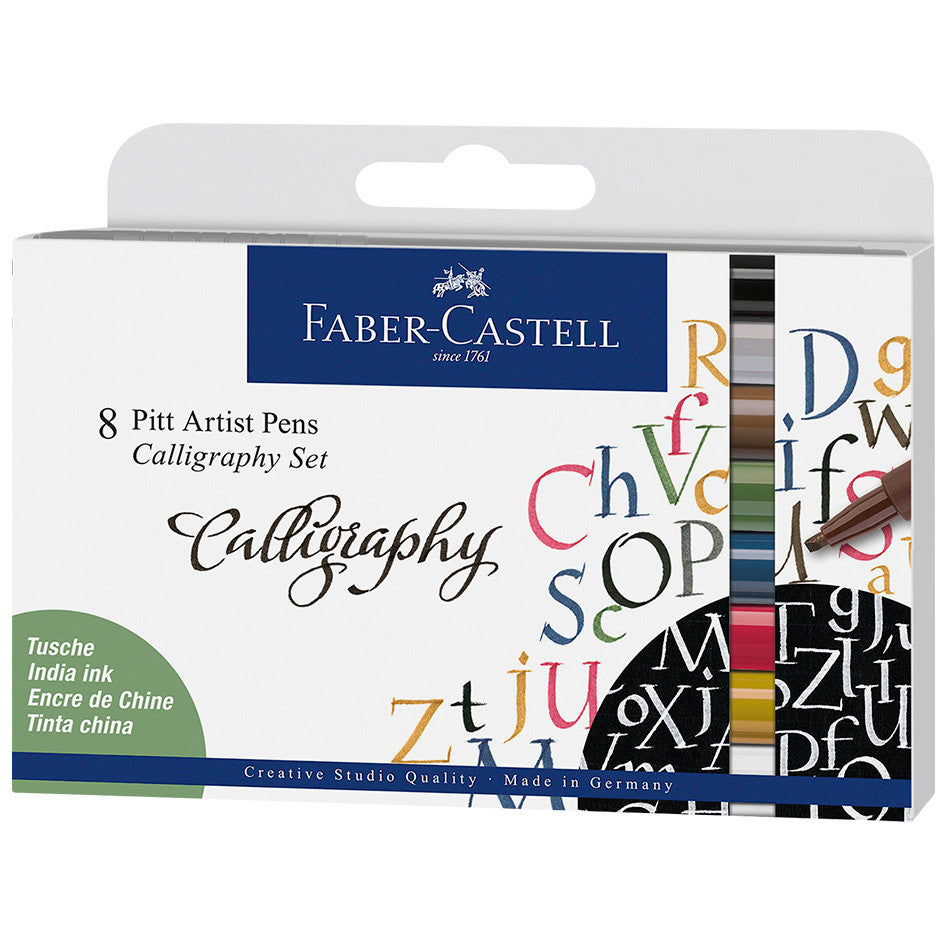 Faber-Castell - Pitt Artist Pen - Calligraphy tip - Sets - Art Noise Faber-Castell - Pitt Artist Pen - Calligraphy tip - Sets Faber-Castell Markers art-noise.myshopify.com faber-castell-pitt-artist-pen-calligraphy-tip-sets