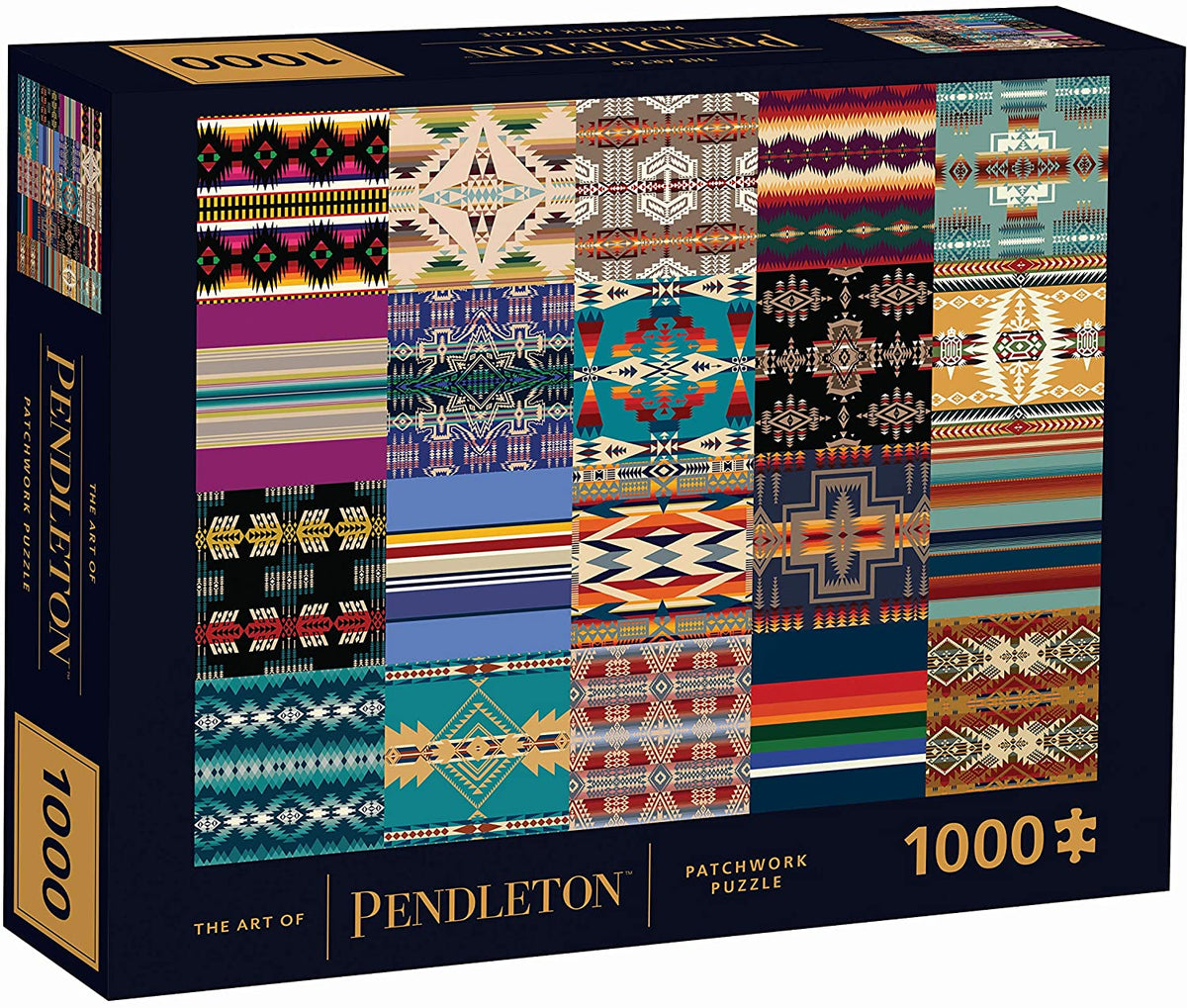 Art of Pendleton Patchwork 1000-piece Puzzle