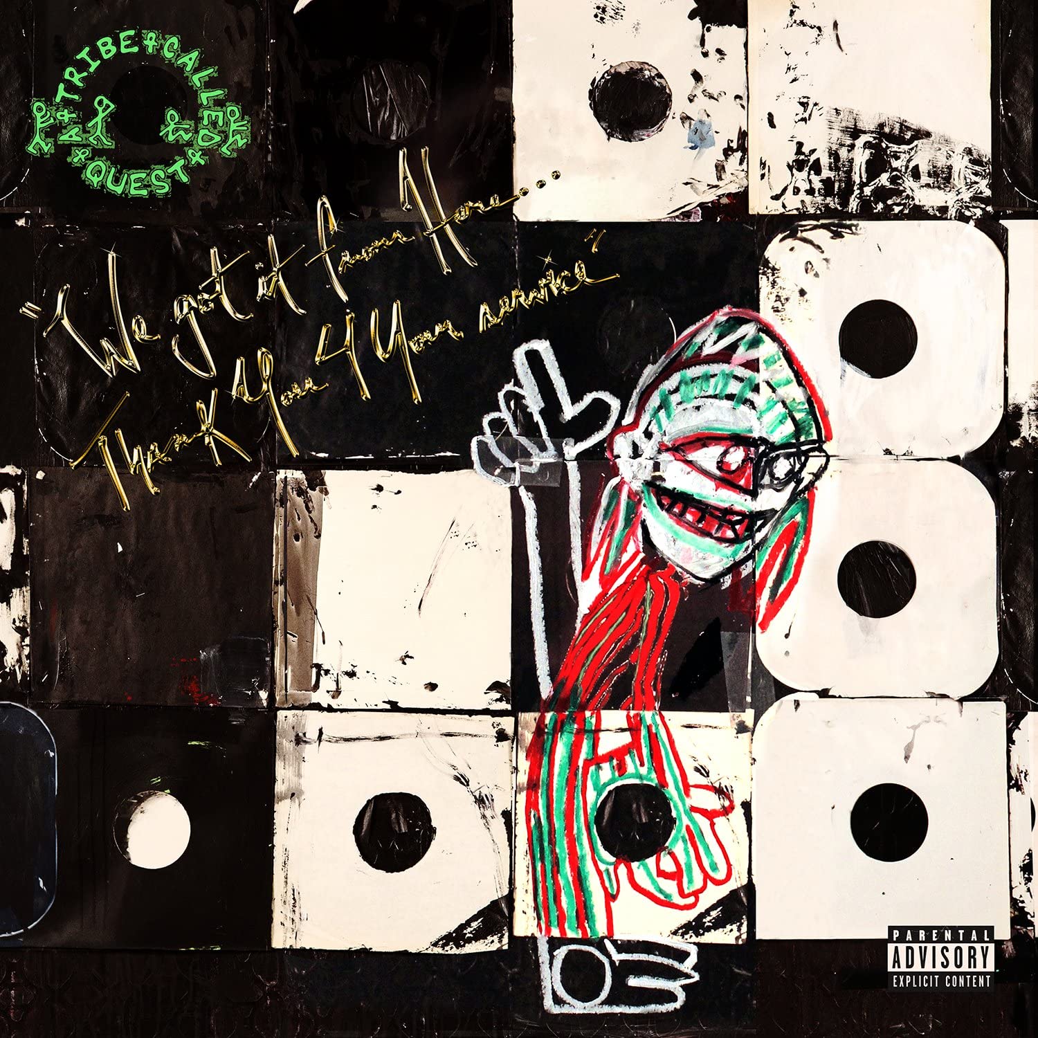 A Tribe Called Quest - We Got It From Here... Thank You 4 Your Service (LP) - Art Noise