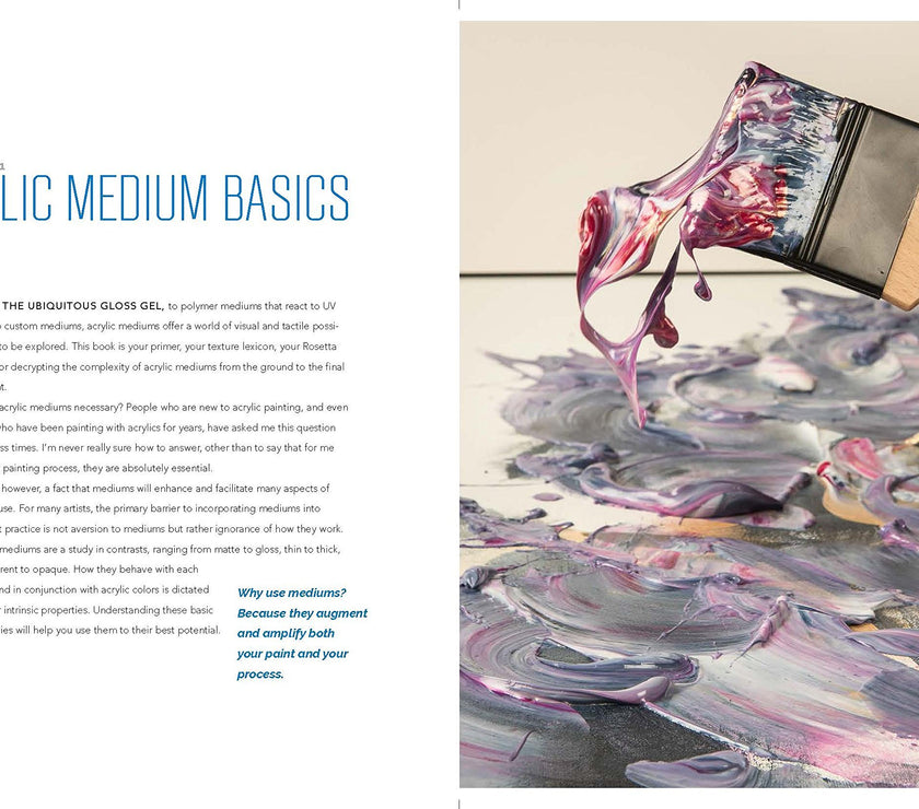 Acrylic Painting Mediums and Methods by Rheni Tauchid - Art Noise