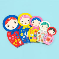 Masha and Her Friends Wooden Nesting Doll Puzzle - Art Noise