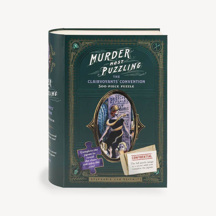 A Murder Most Puzzling: The Clairvoyants&#39; Convention 500-Piece Puzzle