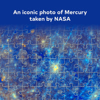 Mercury: 100 Piece Puzzle Featuring photography from the archives of NASA - Art Noise