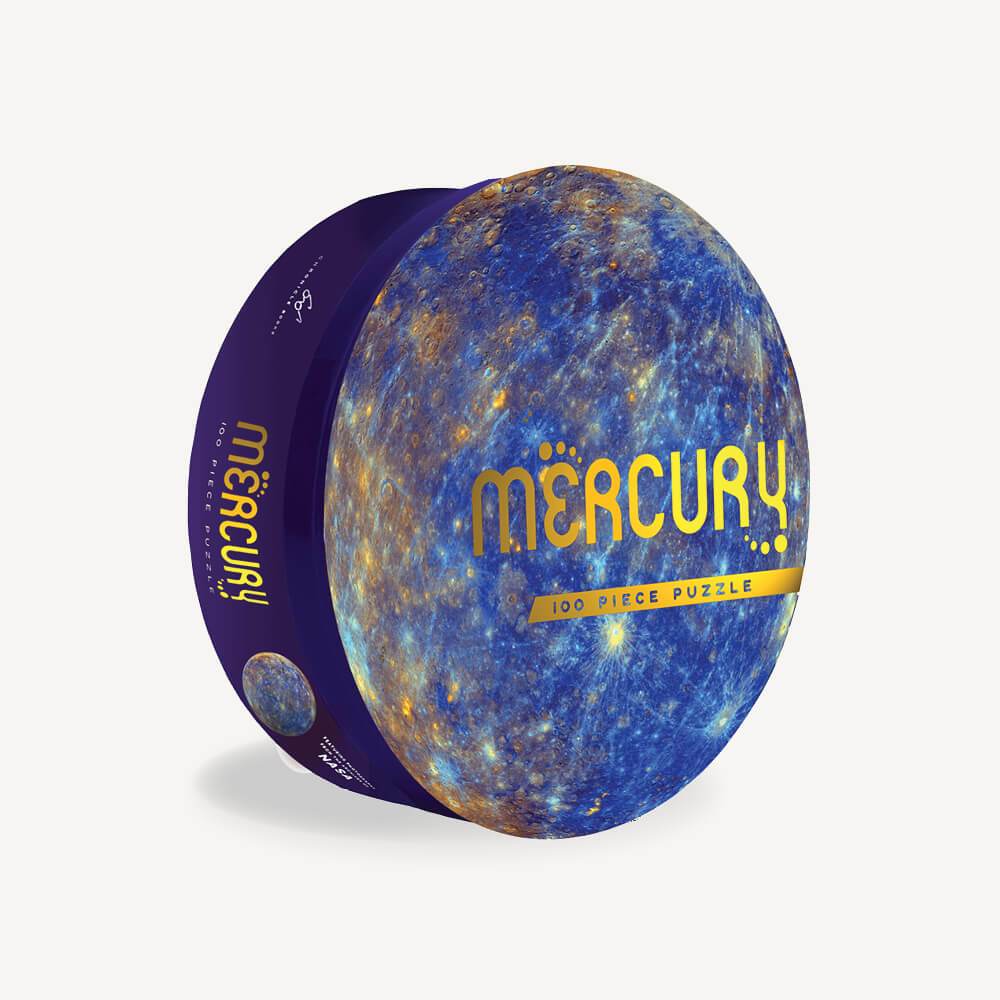 Mercury: 100 Piece Puzzle Featuring photography from the archives of NASA