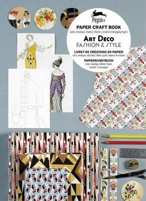 Pepin - Art Deco Fashion & Style Craft Book, 102 pcs - 94019 - Art Noise