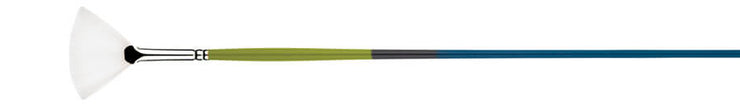 Princeton - Snap! White Taklon - Long Handle - Fan - Art Noise