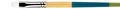 Princeton - Snap! White Taklon - Short Handle - Flat Shader