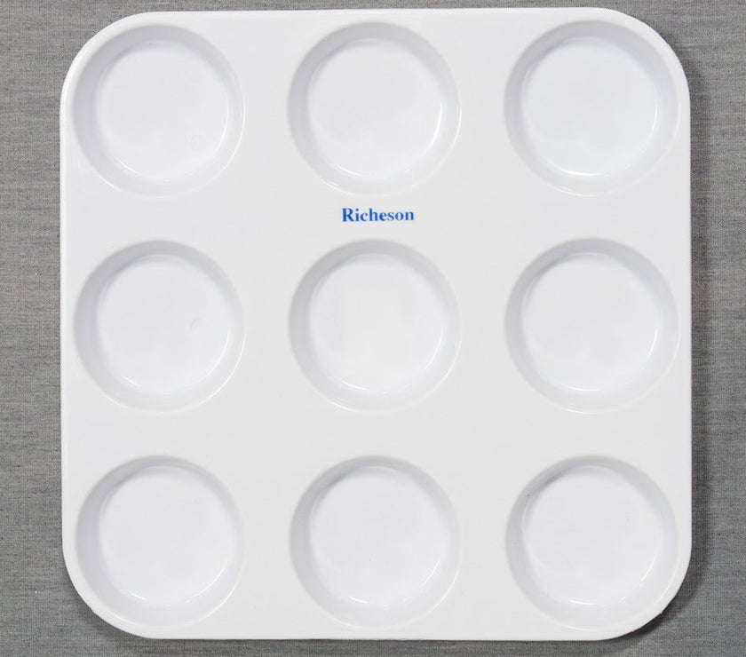 Jack Richeson - 9 Well Muffin Tin Palette - Art Noise