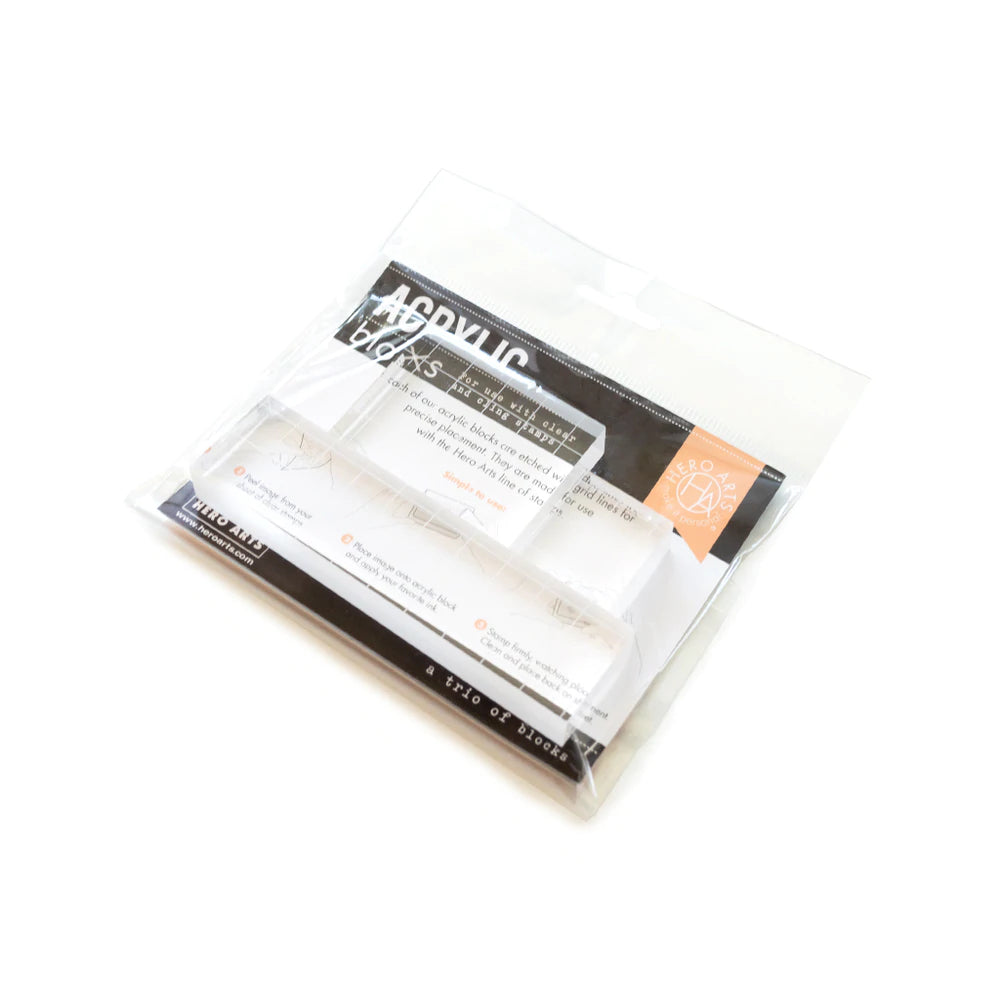 Hero Arts - Clear Acrylic Block for Clear Stamps - Multiple Sizes - Art Noise Hero Arts - Clear Acrylic Block for Clear Stamps - Multiple Sizes Hero Arts Stamps & Embossing Supplies art-noise.myshopify.com hero-arts-clear-acrylic-block-for-clear-stamps-multiple-sizes