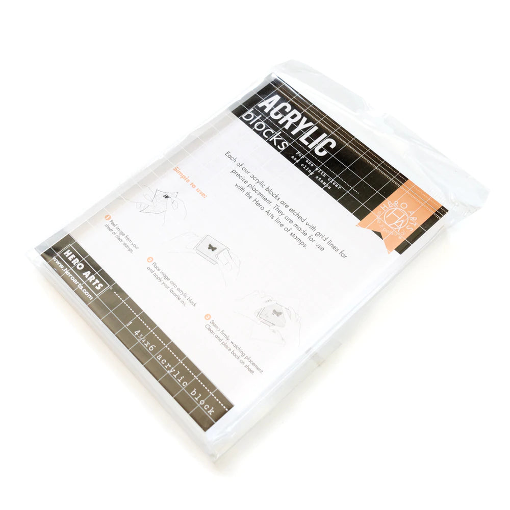 Hero Arts - Clear Acrylic Block for Clear Stamps - Multiple Sizes - Art Noise Hero Arts - Clear Acrylic Block for Clear Stamps - Multiple Sizes Hero Arts Stamps & Embossing Supplies art-noise.myshopify.com hero-arts-clear-acrylic-block-for-clear-stamps-multiple-sizes