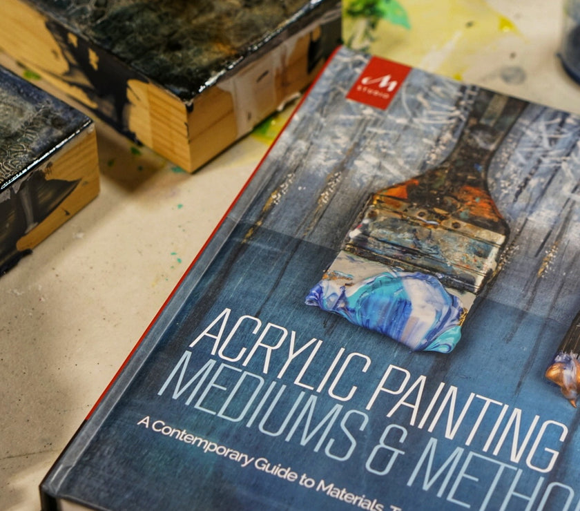 Acrylic Painting Mediums and Methods by Rheni Tauchid - Art Noise
