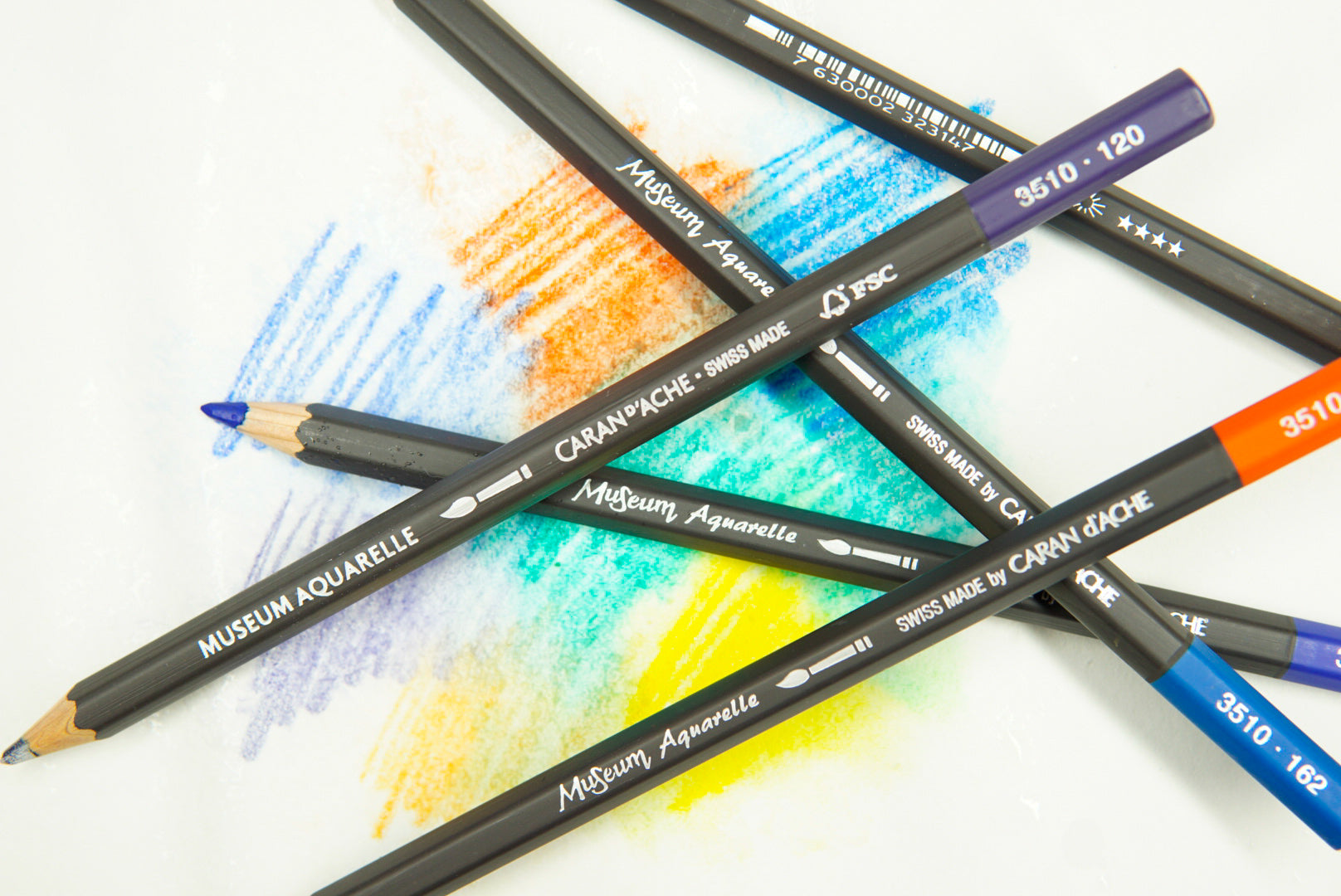 Caran d'Ache - Museum Watercolour Pencil - Browns and Ochres - Art Noise