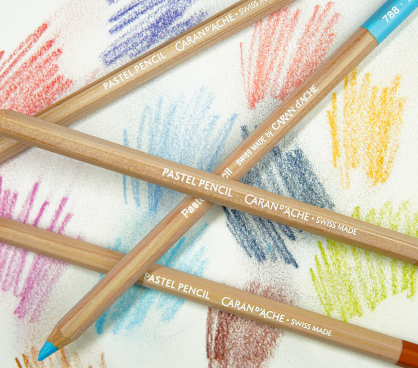 Caran d'Ache - Pastel Pencil - Reds, Oranges and Yellows - Art Noise