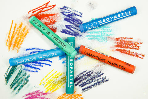 Caran d'Ache - Neopastel Oil Pastel - Pinks and Purples - Art Noise