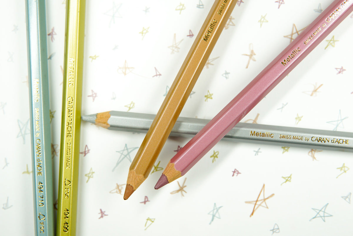 Caran d&#39;Ache - Maxi Pencils - Assorted Colours (4441982369879)